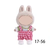 17cm cloth vinyl dolls, plush toys and other wearable and changeable clothing substitutes details Picture